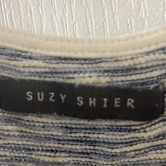 Cute Striped Crotchet Knit Tank from SUZY SHIER - Picture 3 of 3